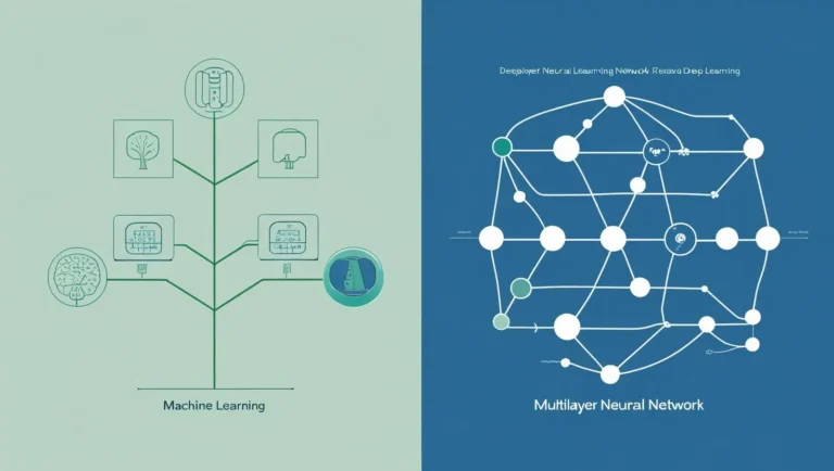 makine öğrenimi ve derin öğrenme