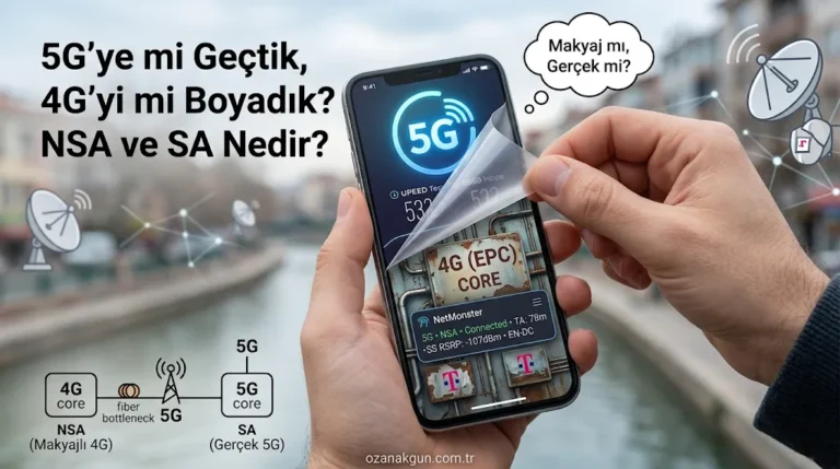 5G’ye mi Geçtik, 4G’yi mi Boyadık? NSA ve SA Nedir?